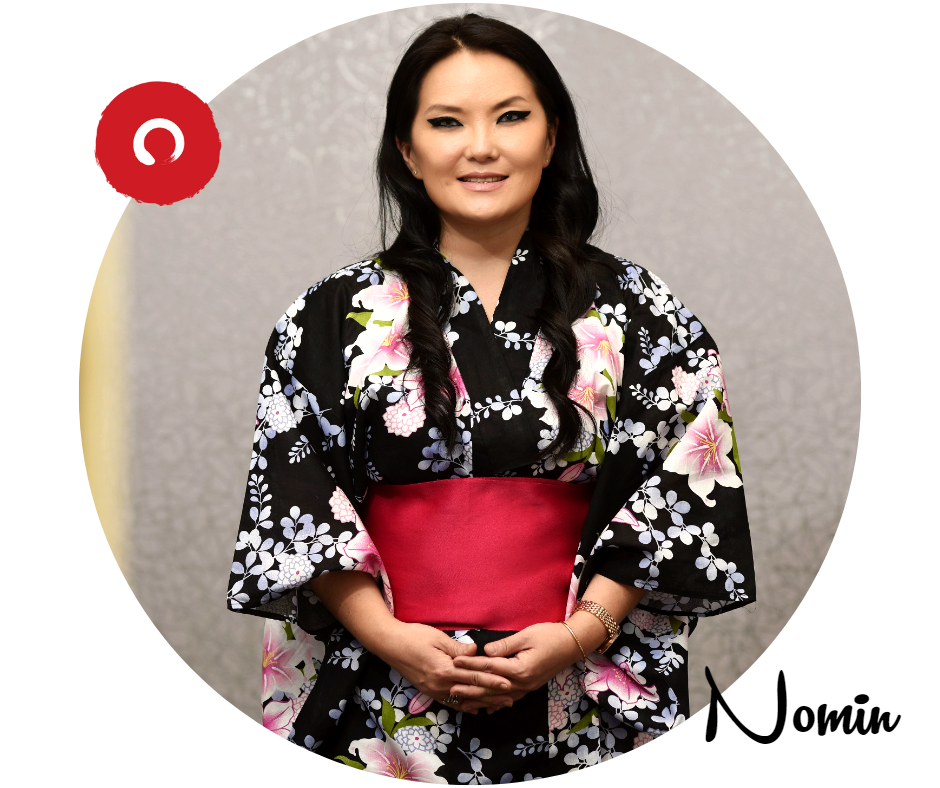 Nomin Damdin, Nominy Jyuku